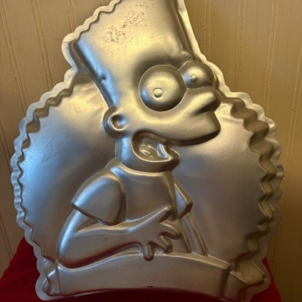 Vintage The Simpsons Bart Simpson Wilton Cake Pan